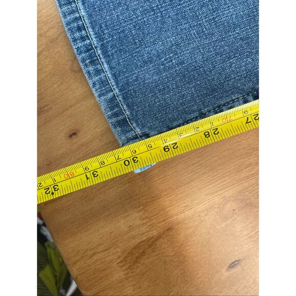 Levis 518 Superlow Bootcut Jeans Womens 3 M Low Rise Medium Wash Denim - Picture 3 of 7